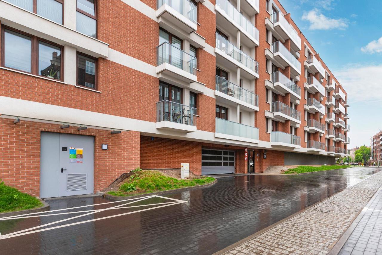Gdansk Centrum - Apartament 3 - Pokojowy Z Duzym Tarasem Exterior foto
